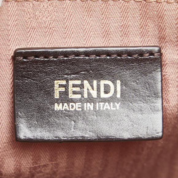 FENDI Pink Leather Shoulder Bag - Picture 11 of 13